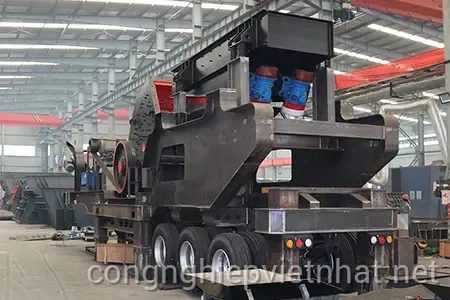 Máy nghiền đá di động dòng XGN-T nhập khẩu - Giải pháp nghiền cho công trường Máy nghiền đá di động dòng XGN-T nhập khẩu - Giải pháp nghiền cho công trường