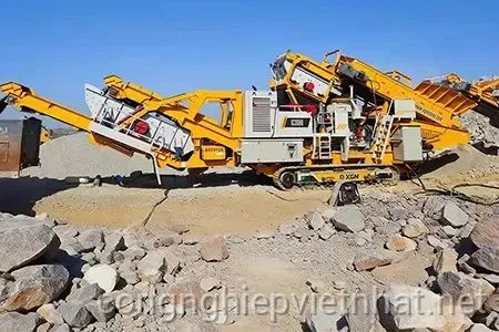 Ứng dụng máy nghiền côn di động bánh xích tại các công trường hạ tầng phía Nam và Tây Nguyên Ứng dụng máy nghiền côn di động bánh xích tại các công trường hạ tầng phía Nam và Tây Nguyên
