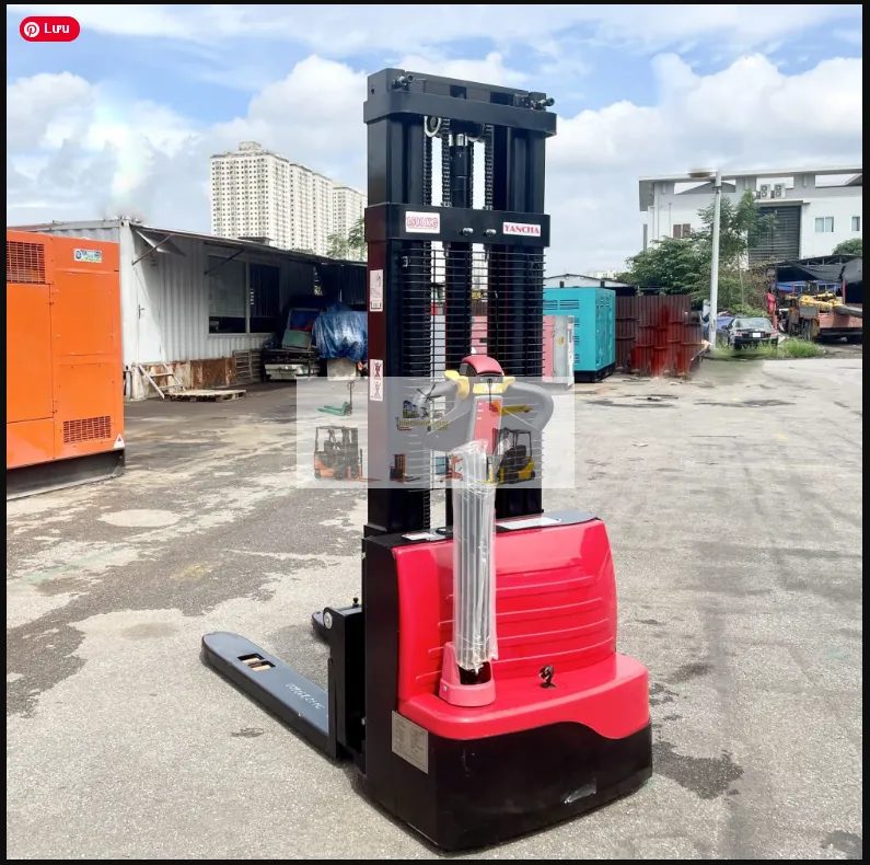 Xe nâng điện mini 1 tấn tiết kiệm chi phí, hiệu suất làm việc cao tại Hà Nội