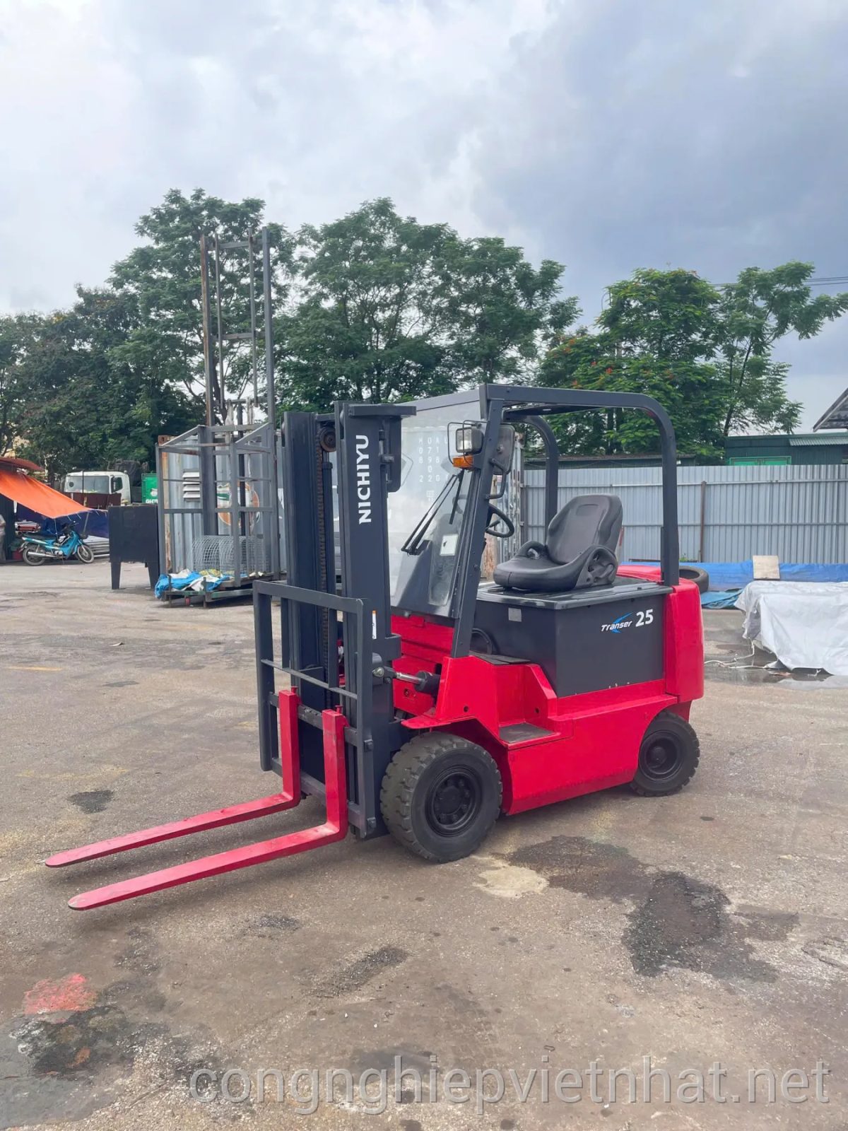Xe Nâng Điện Ngồi Lái 5 Tấn Xe Nâng Điện Ngồi Lái 5 Tấn