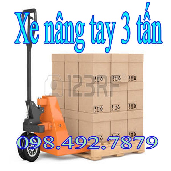 Vai trò của xe nâng tay thấp 3tấn