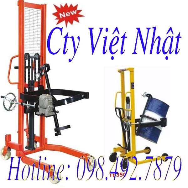 Phân phối xe nâng thùng phuy