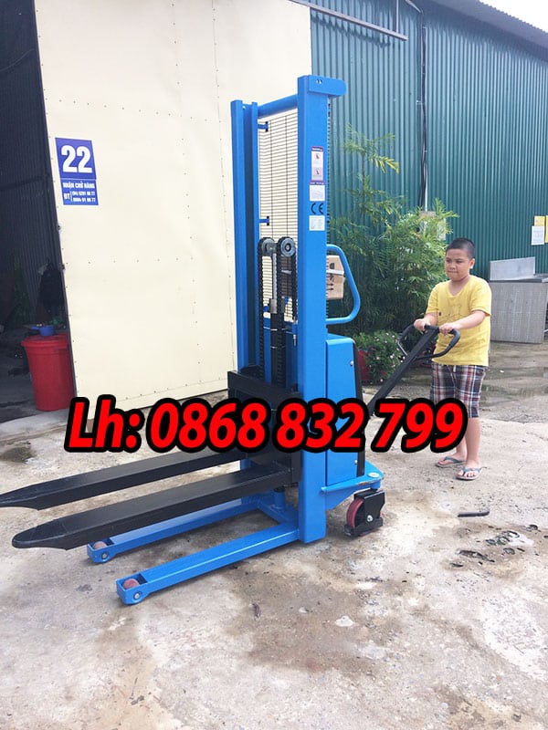 Xe nâng bán tự động chính hãng Eoslift