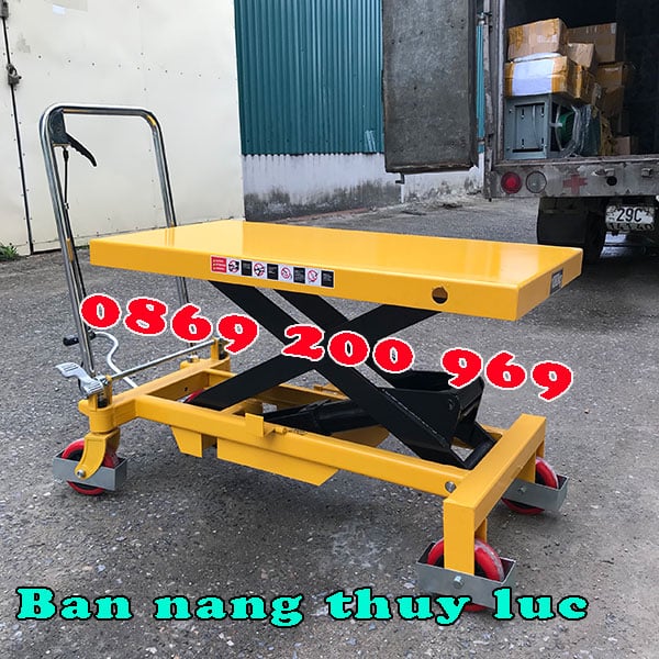 Bàn nâng thủy lực 500kg Staxx bền bỉ - siêu khác biệt