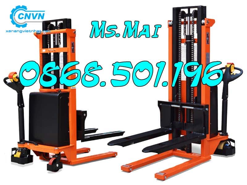 Xe nâng điện đi bộ lái Niuli