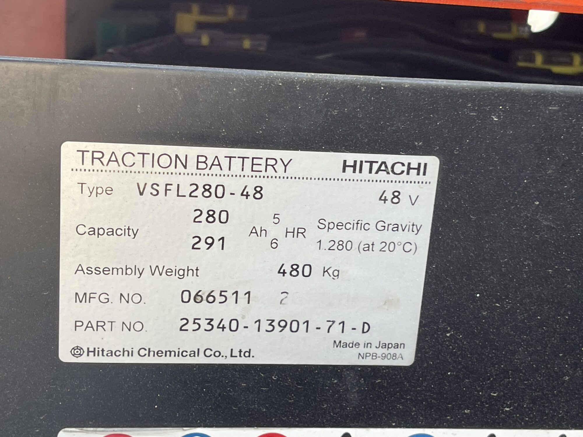 Cách bảo trì ắc quy xe nâng điện đã qua sử dụng để gia tăng tuổi thọ 2 Acuy Xe nâng điện Nhật đã qua sử dụng
