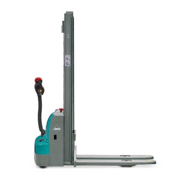 So sánh các thương hiệu xe nâng điện đi bộ lái 2 Xe nâng điện đi bộ lái hãng Junghenrich